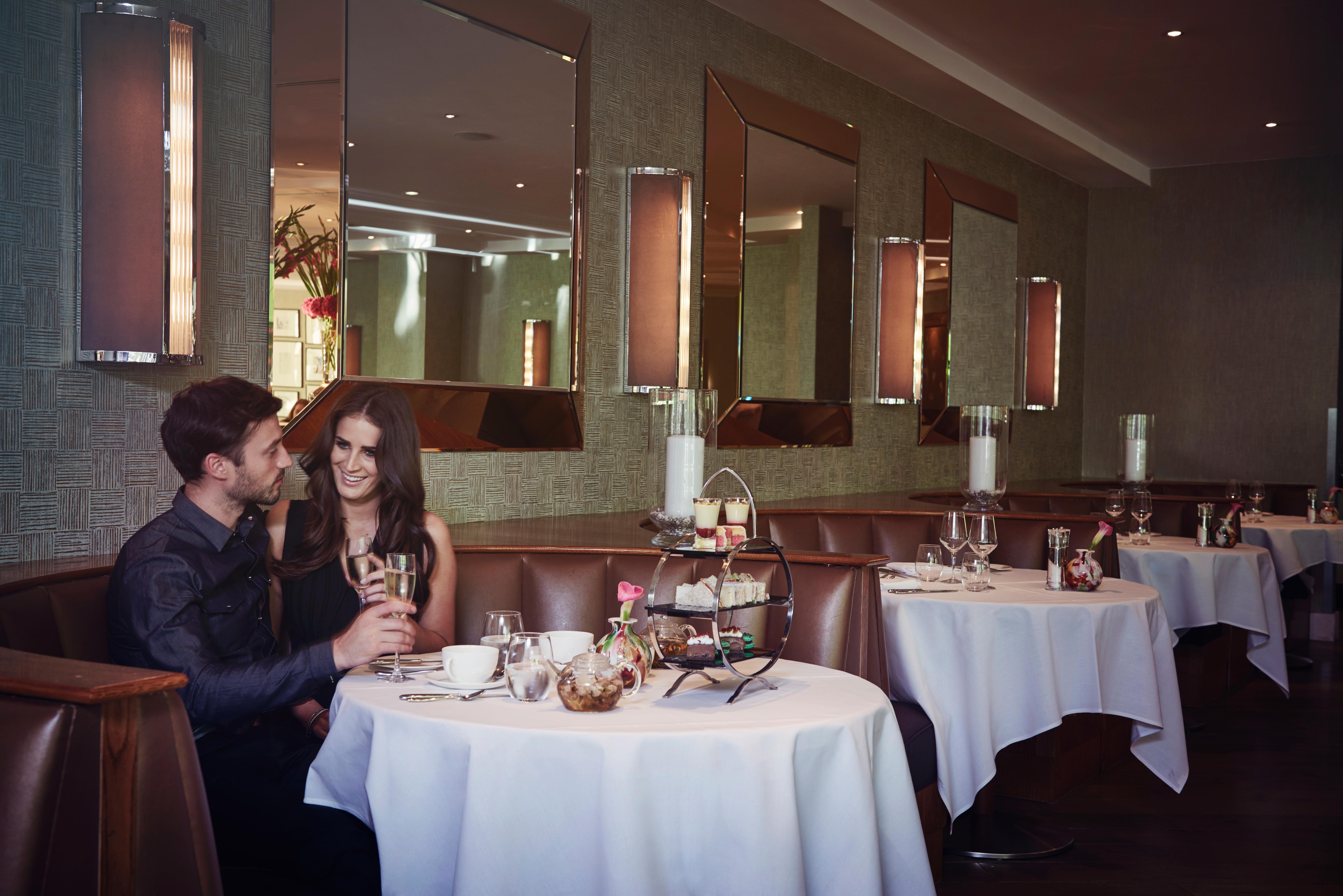 The Lowry Hotel Manchester Esterno foto The interior of the restaurant