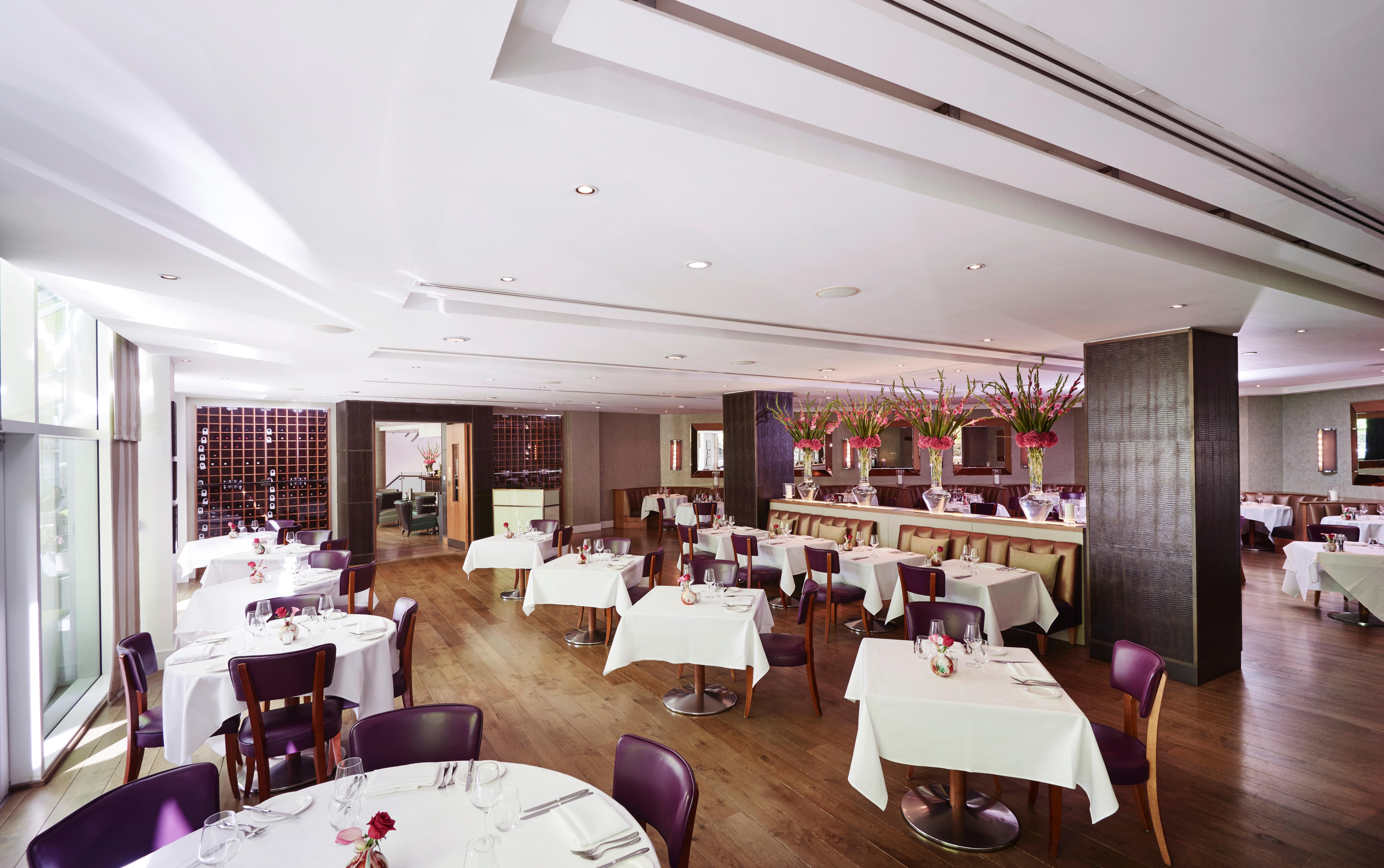 The Lowry Hotel Manchester Esterno foto The interior of the restaurant