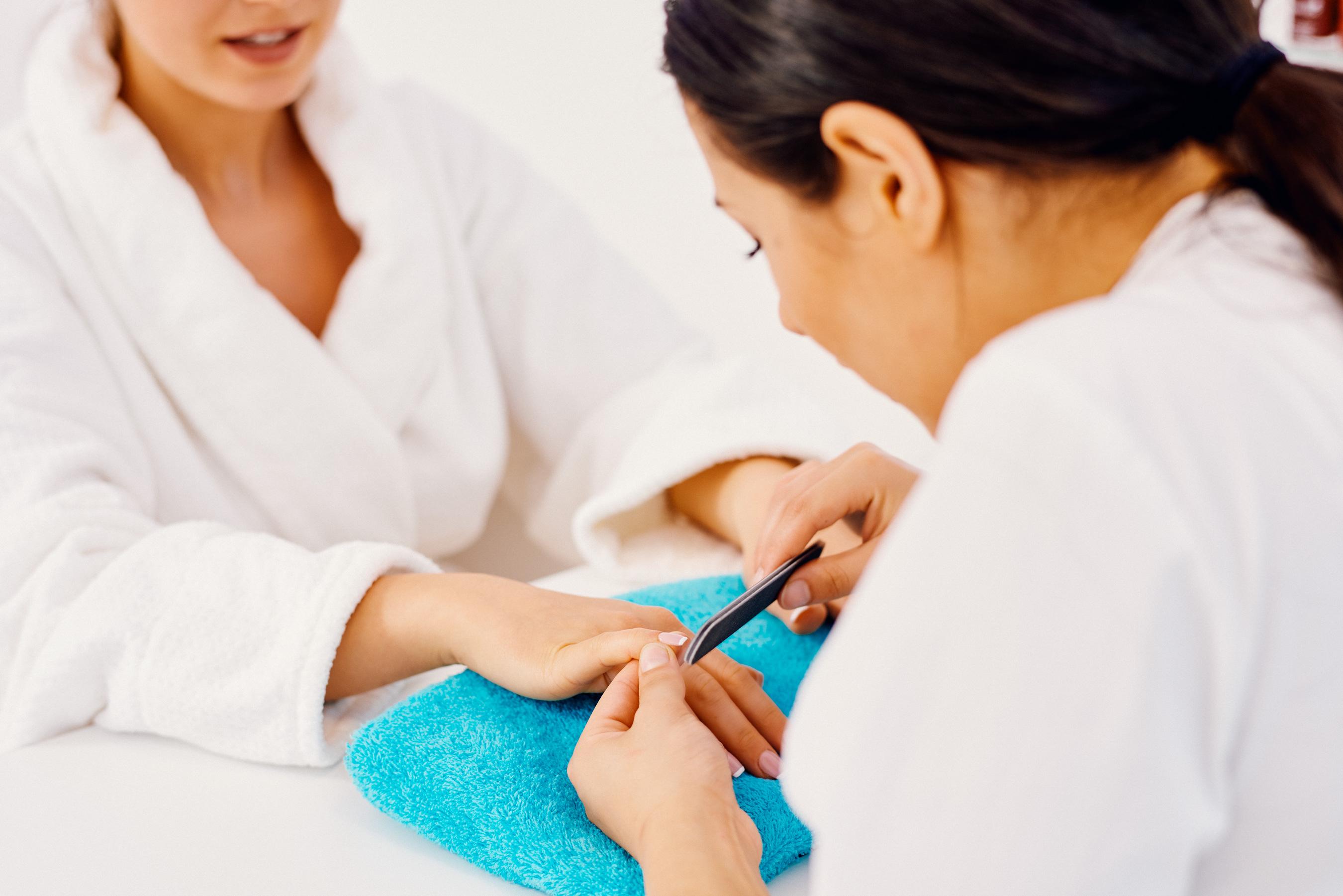 The Lowry Hotel Manchester Esterno foto A manicure in progress