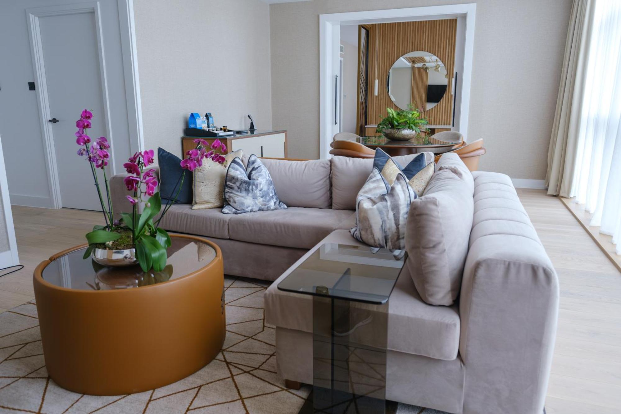 The Lowry Hotel Manchester Esterno foto Living room