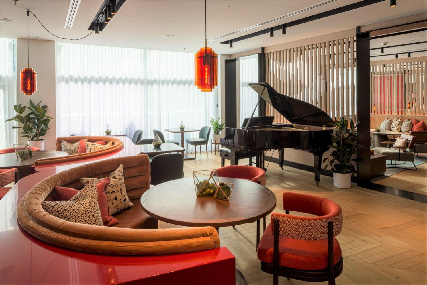 The Lowry Hotel Manchester Esterno foto The Piano Room