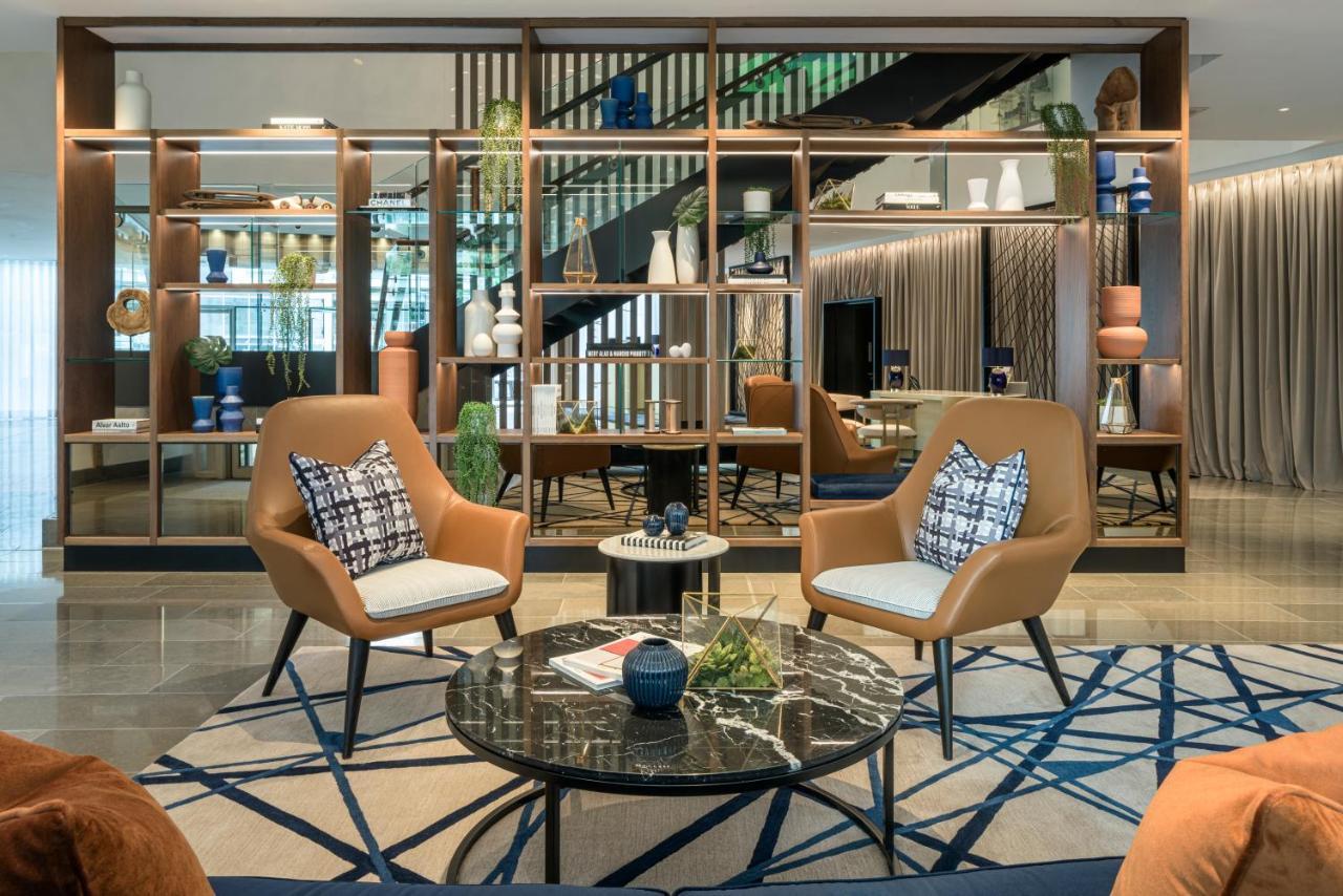 The Lowry Hotel Manchester Esterno foto The lounge at the hotel